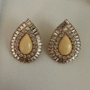 Kate Spade large tear drop earrings
